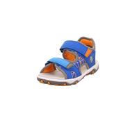 Superfit Jungen Mike 3.0 Sandale, Blau Orange 8050, 34 EU Weit