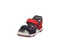Superfit Jungen Mike 3.0 Sandale, Blau Rot 8000, 35 EU