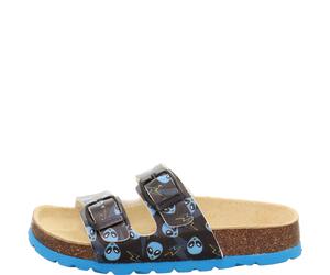 superfit Jungen Pantoffel FUSSBETTPANTOFFEL 27 Schwarz/Mehrfarbig