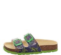 Superfit Jungen Fussbettpantoffel Hausschuh, Blau Mehrfarbig 8150, 31 EU
