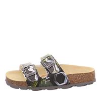 superfit Jungen Pantoffel FUSSBETTPANTOFFEL 34 Schwarz/Mehrfarbig