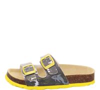 Superfit Fussbettpantoffel Hausschuh, Grau/Mehrfarbig 2110, 40 EU