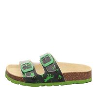 superfit Jungen Pantoffel FUSSBETTPANTOFFEL 40 Grün/Mehrfarbig