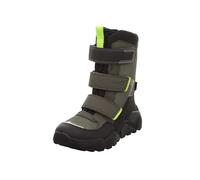 Superfit Jungen Rocket Warm Gefütterte Gore-tex Schneestiefel, Grün Schwarz 7000, 36 EU