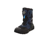 Superfit Jungen ROCKET warm gefütterte Gore-Tex Stiefel, SCHWARZ/TÜRKIS 0030