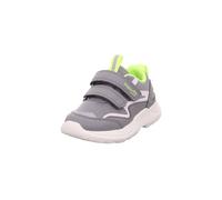 Superfit Jungen Rush Sneaker, Hellgrau Gelb 2500, 27 EU