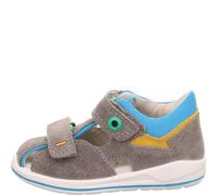 superfit Jungen Sandale BOOMERANG 21 Grau/Türkis
