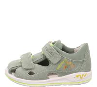 Superfit Jungen Boomerang Sandale, Hellgrün Gelb 7500, 21 EU