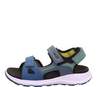 superfit Leder-Sandalen "Criss Cross" in Blau - Größe 34 | Kindersandalen