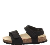 Superfit Jungen Fussbettpantoffel Sandale, Schwarz 0000, 34 EU Weit