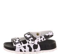 superfit Jungen Sandale FUSSBETTPANTOFFEL 37 Schwarz/Weiß