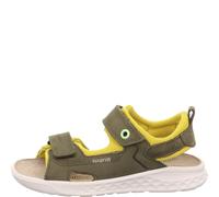Superfit Mädchen und Jungen Sandalen Lagoon-MIDI, Kinder Sandalen, Weite: Mittel, No Membrane, Klettverschluss, junior, leger, GRÜN/GELB (000), 33 EU