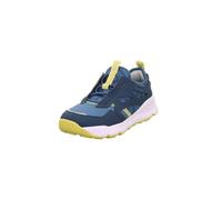 Superfit Jungen Schnürhalbschuhe Free Ride, Kinder Halbschuhe, Weite: M IV, lose Einlage, Strassenschuhe, freizeitschuh, BLAU/GELB (000), 40 EU