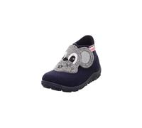 Superfit Jungen - Schuhe HAPPY Slipper, Modern, BLAU/GRAU 8100, 23