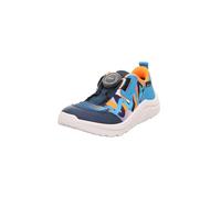 Superfit Jungen Slipper Kicks, Kinder Halbschuhe, Weite: W V, lose Einlage, Ja, Slip-ons, Freizeitschuhe, Schlupfschuhe, BLAU/ORANGE (000), 31 EU