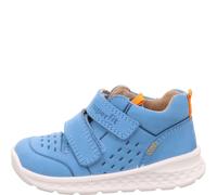 Superfit Jungen Breeze Sneaker, Hellblau Orange 8400, 30 EU