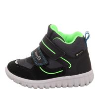 superfit Jungen Sneaker high SPORT7 MINI 32 Schwarz/Hellgrün