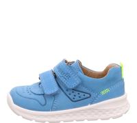 Superfit Jungen Breeze Sneaker, HELLBLAU/GELB 8400