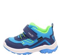 Superfit Jungen Jupiter Gore-tex Sneaker, Blau Hellgrün 8010, 25 EU Weit