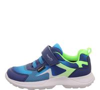 Superfit Jungen Rush Leicht Gefütterte Sympatex Blau/Hellgrün 8000 Sneaker, Blau Hellgrün 8000, 39 EU