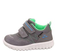 superfit Jungen Sneaker low SPORT7 MINI 30 Hellgrau/Hellgrün