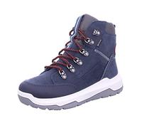 Superfit Jungen SPACE leicht gefütterte Gore-Tex Schneestiefel, BLAU/GRAU/ORANGE 8000, 35 EU
