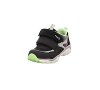 Superfit Jungen Sport5 Sneaker, Schwarz Hellgrün 0020, 35 EU Weit