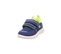 Superfit Jungen Sport7 Mini Sneaker, Blau Gelb 8010, 24 EU