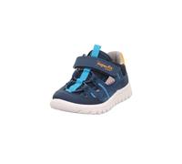 Superfit Jungen Sport7 Mini Sneaker, Blau Orange 8000, 30 EU Weit