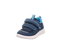 Superfit Jungen Sport7 Mini Sneaker, Blau Türkis 8040, 28 EU Weit