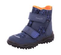 Superfit Jungen HUSKY warm gefütterte Gore-Tex Schneestiefel, BLAU/ORANGE 8030, 37 EU