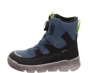 superfit Jungen Stiefel MARS 27 Blau/Schwarz