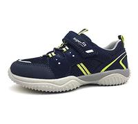 Superfit Jungen Storm Sneaker, Blau Hellgrün 8010, 39 EU