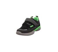 Superfit Jungen Storm Sneaker, Schwarz Grün 0000, 28 EU Schmal