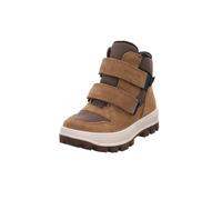 Superfit Jungen Tedd Warm Gefütterte Schneestiefel, Braun Blau 3010, 33 EU Weit