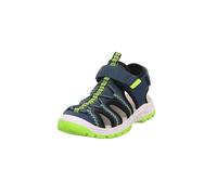 Superfit Jungen Sandale Tornado Light – Blau/Gelb, Gr. 31