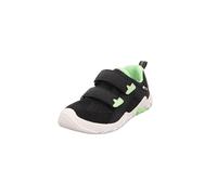 Superfit Jungen Trace Sneaker, Schwarz Hellgrün 0000, 34 EU