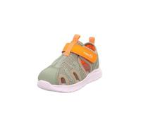 Superfit Wave Sandale, Hellgrün/Orange 7500, 25 EU