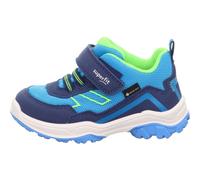 Superfit Jungen Jupiter Gore-tex Sneaker, Blau Hellgrün 8010, 35 EU Weit