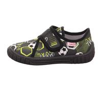 Superfit - Kid's Bill A - Hausschuhe, Gr. 25, grau (Schwarz/MehrfarbigII)