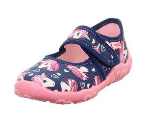 Superfit - Kid's Bonny C - Hausschuhe, Gr. 25, rosa (Dunkelblau)