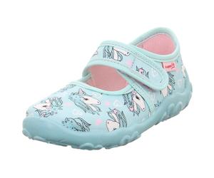 Superfit - Kid's Bonny C - Hausschuhe, Gr. 28, grau (Hellgrün/Mehrfarbig)