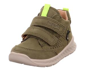 Superfit - Kid's Breeze D - Freizeitschuhe, Gr. 21, grün/ gelb (Grün/Gelb)