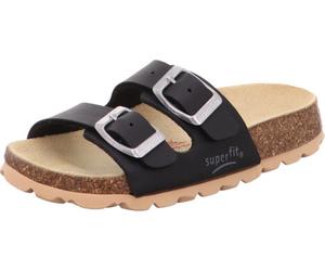 Superfit Kids' Fussbettpantoffel Black 33