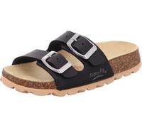 Superfit Jungen Fussbettpantoffel_8-00111-00 Sandalen, Schwarz Schwarz 0000, 36 EU