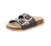 Superfit Kids' Fussbettpantoffel Black Combi 27
