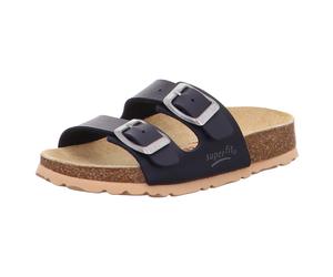 Superfit Kids' Fussbettpantoffel Blue 33