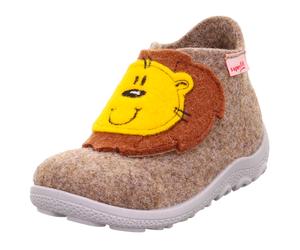 Superfit - Kid's Happy Octi B - Hausschuhe, Gr. 21, braun (Beige/Grau)