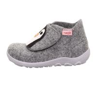 Superfit - Kid's Happy Octi B - Hausschuhe, Gr. 23, grau (Grau/Schwarz)