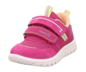 Superfit - Kid's Sport7 Mini C - Freizeitschuhe, Gr. 26, rosa/orange (Pink/Orange)